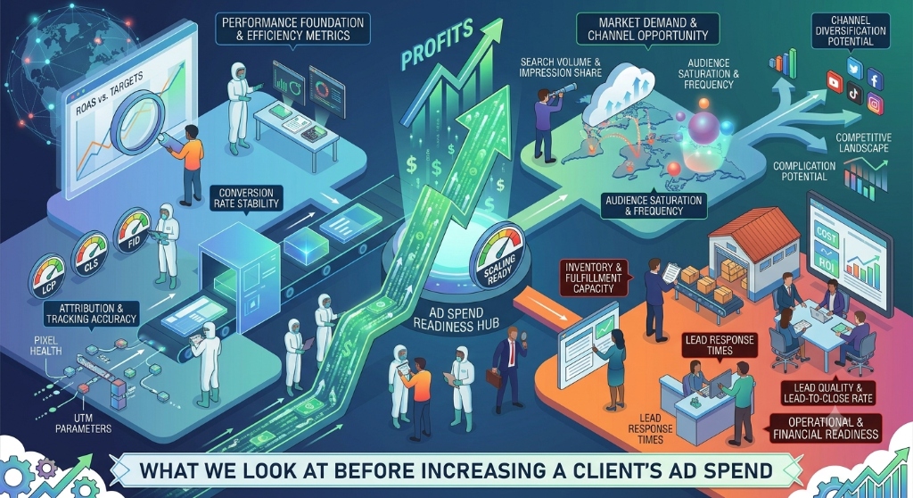 What We Look at Before Increasing a Client's Ad Spend