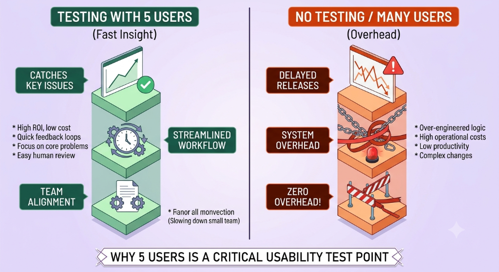 Why Usability Testing With 5 Users Still Works